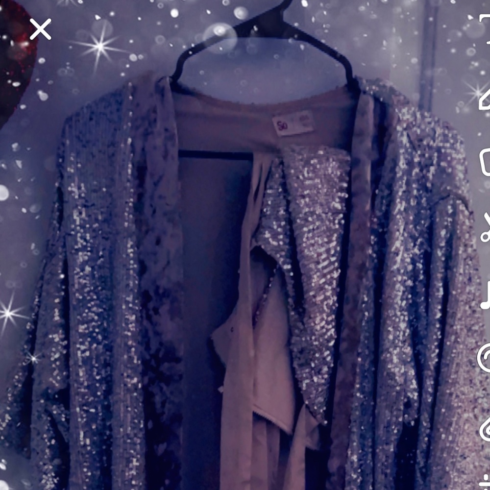 Sparking jacket and top